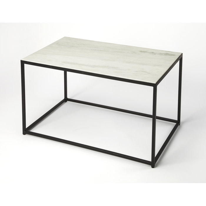 Gettys Marble/Metal Coffee Table & Reviews Joss & Main